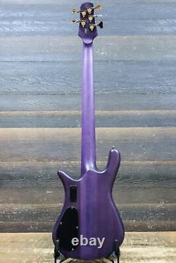 Spector Skyler Acord Signature Model Violet Stain Matte 5-String Electric Bass