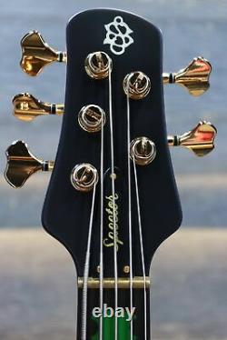 Spector Skyler Acord Signature Model Violet Stain Matte 5-String Electric Bass