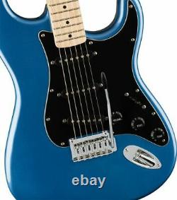 Squier Affinity Stratocaster Electric Guitar Maple Neck Lake Placid Blue