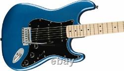 Squier Affinity Stratocaster Electric Guitar Maple Neck Lake Placid Blue