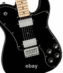 Squier Affinity Telecaster Deluxe Electric Guitar Maple Fingerboard Black
