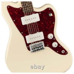 Squier Paranormal Jazzmaster XII 12-String Electric Guitar Olympic White