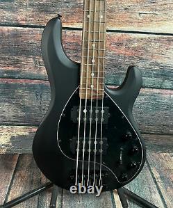 Sterling by Music Man StingRay Ray35HH 5-String Electric Bass- Stealth Black