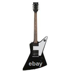 Stretton Payne XE Electric Guitar with practice amplifier, padded bag, strap, le