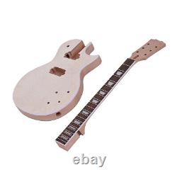 Style Unfinished Electric Guitar DIY Kit Perfect Instrument N2K5