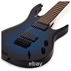 SubZero Generation 7 Electric Guitar 7-String Flame Blue Burst