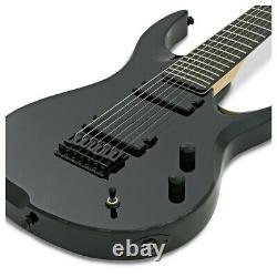 SubZero Generation 7 Electric Guitar 7-String Jet Black