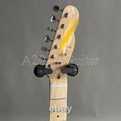 TL Style 6 String Electric Guitar Single Pickups Basswood Body Fixed Bridge