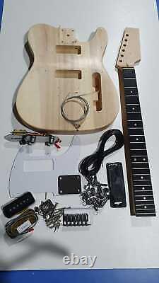 Tele Electric guitar kit guitar P90 P90's DIY unbranded telecaster t shape P 90