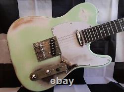 Telecaster Relic Style Electric Guitar. Unique. Wall Art
