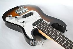 Tenor Ukulele Electric Solid Body Steel Strings Strat Guitar Shape By Clearwater