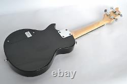 Tenor Ukulele Electric solid body Steel string LP style Guitar by Clearwater