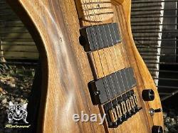 Ultra wide 6 string custom electric guitar for very LARGE individual