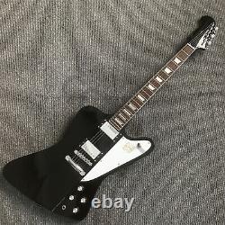 Unbranded 1 Black 6-String Electric Guitar T-O-M Bridge Chrome Hardware