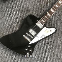 Unbranded 1 Black 6-String Electric Guitar T-O-M Bridge Chrome Hardware