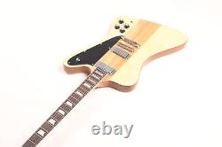 Unbranded 1 Style Natural Electric Guitar 6 Strings Solid Mahogany Body