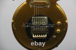 Unbranded prince Electric Guitar Gold Hardware SH Pickups FR Bridge 6 Strings
