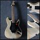 Unfinished DIY Electric Guitar ST Style Build Maple Neck Black Guard Free Ship