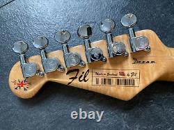 Unique' Dream MKII Stratothruster (inspired by Stratatocaster) Guitar+case