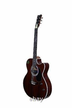 Venus Full Rose Natural 6-String Cut A Way Right Hand Acoustic Semi-Electric