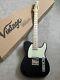 Vintage Electric Guitar V75 ReIssued in Gloss Black RRP is £439