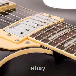 Vintage V100 Premium Electric Guitar Gloss Black V100BLK Limited Edition
