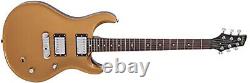 Vintage VRS 130GT Electric Guitar Mahogany Body PRS Style Maple Gold Top