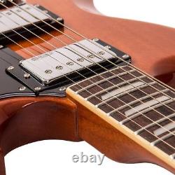 Vintage VS6 ReIssued Electric Guitar Natural Mahogany