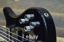 Warwick Rockbass Streamer LX 4-String Solid Black Electric Bass #RB-E-533854-14