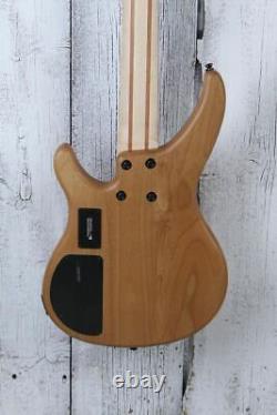 Yamaha TRBX605 FM 5 String Electric Bass Guitar Flame Maple Top Natural Satin