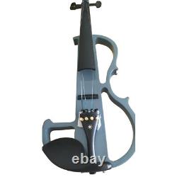 Zest Violins Striking Metallic Look Electric Silent Violin Eye-Catching