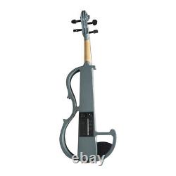 Zest Violins Striking Metallic Look Electric Silent Violin Eye-Catching