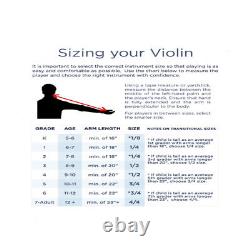 Zest Violins Stylish, Eye-Catching Electric Violin Metallic Purple Big Package